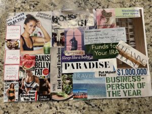 vision board