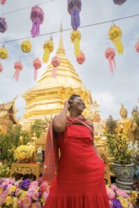 The Trip That Reminded Me Why Women Deserve Luxury: My Journey Through Thailand | Wat Pha Lat Temple 1