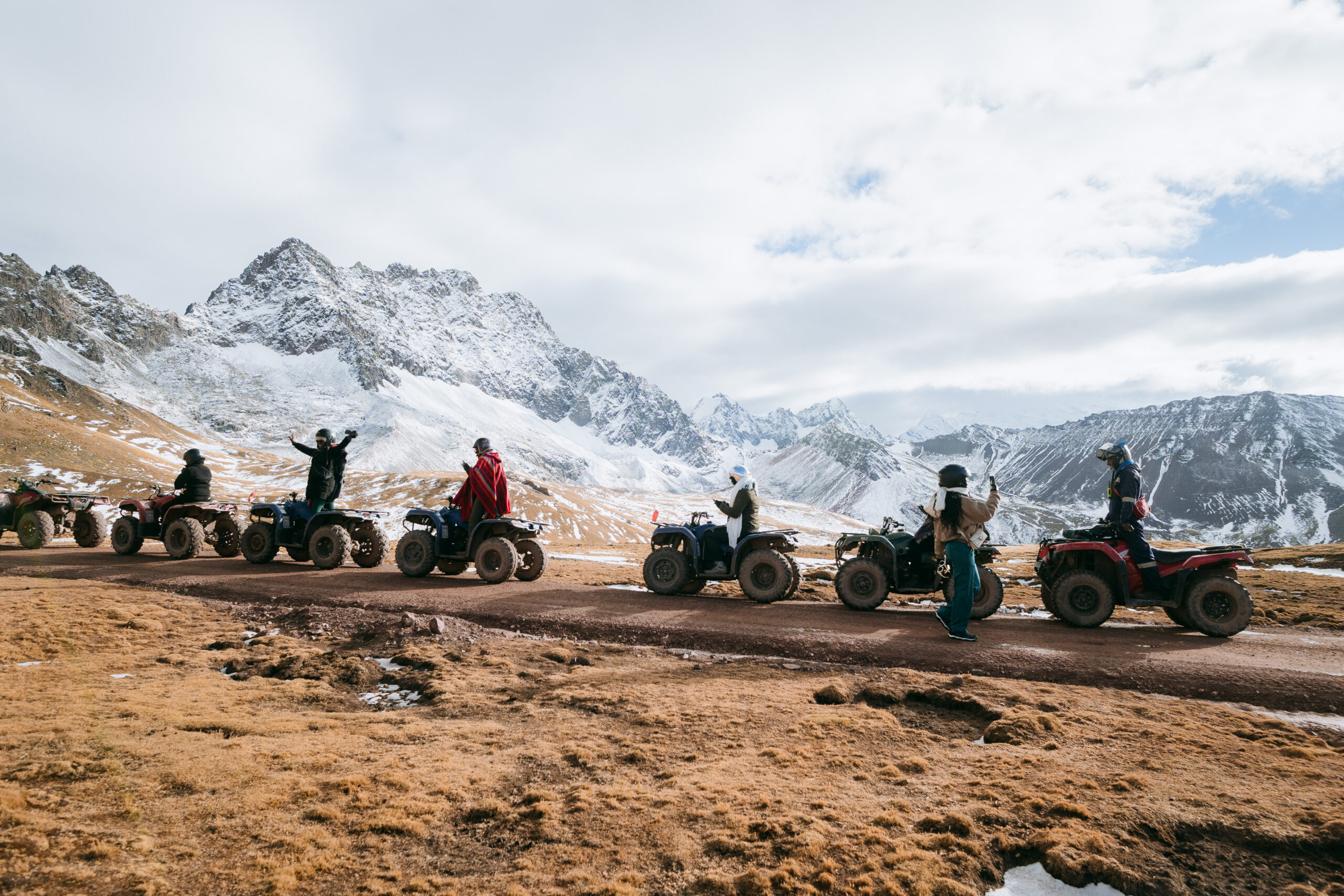 Why Traveling to Peru Was One of the Best Investments I’ve Made in Myself | ATV Ride to top of Rainbow Mountain scaled