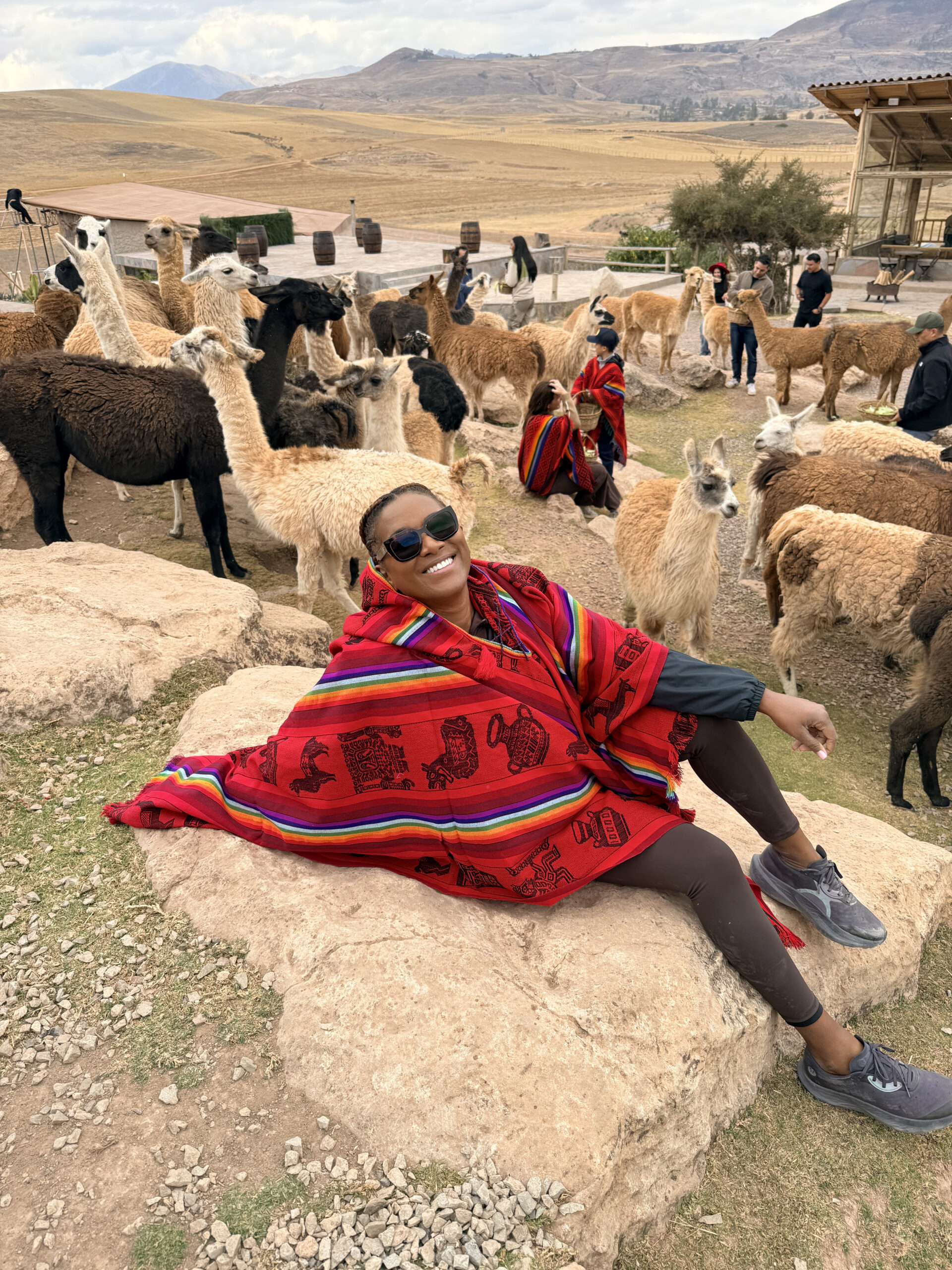 Why Traveling to Peru Was One of the Best Investments I’ve Made in Myself | Mountain View with the Llamas scaled