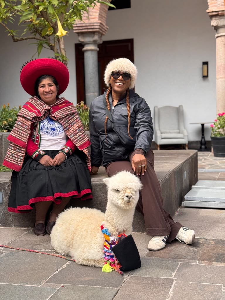 Why Traveling to Peru Was One of the Best Investments I’ve Made in Myself | Panchita in the Marriott Courtyard