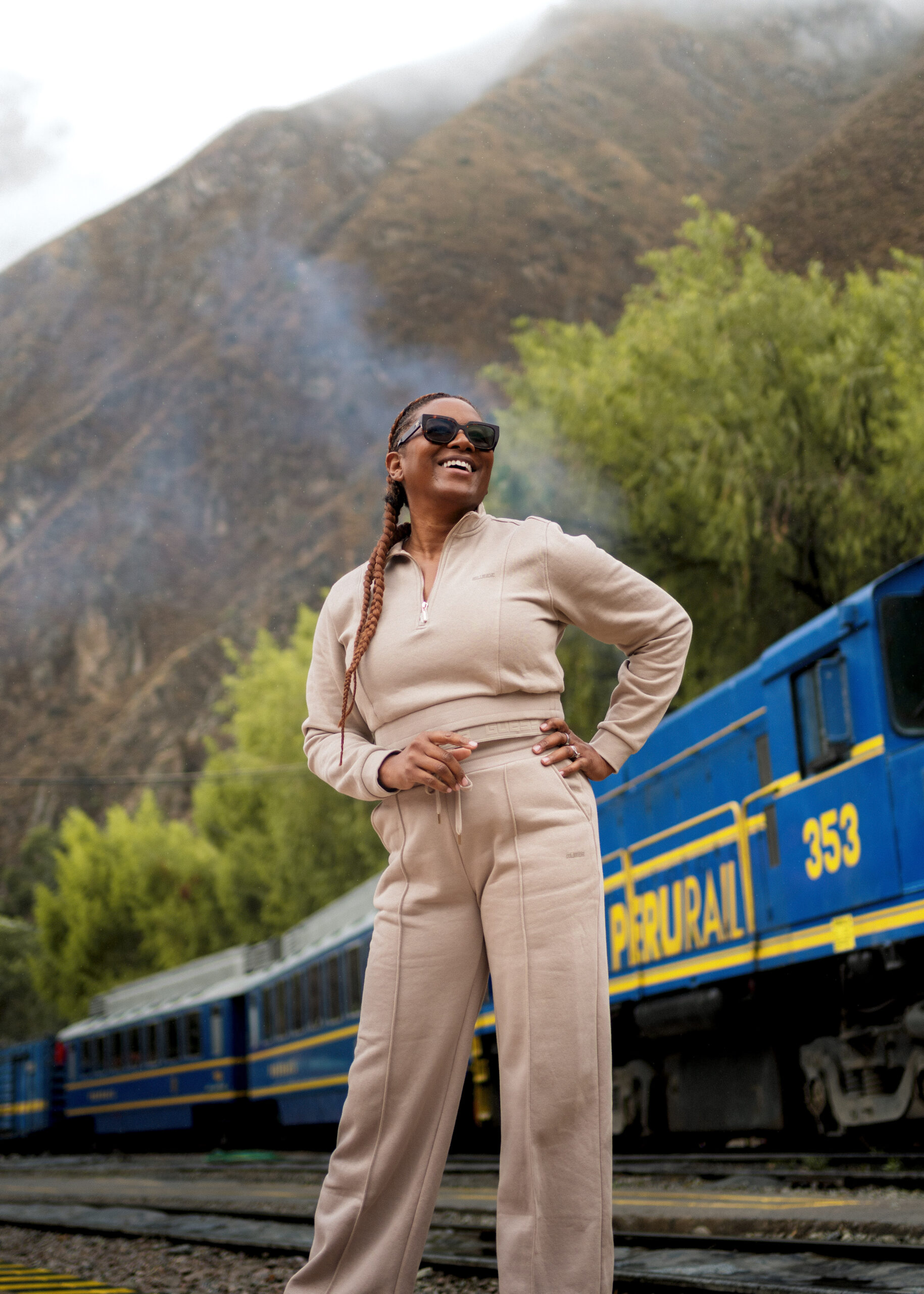 Why Traveling to Peru Was One of the Best Investments I’ve Made in Myself | Train on the way to Machu Picchu scaled